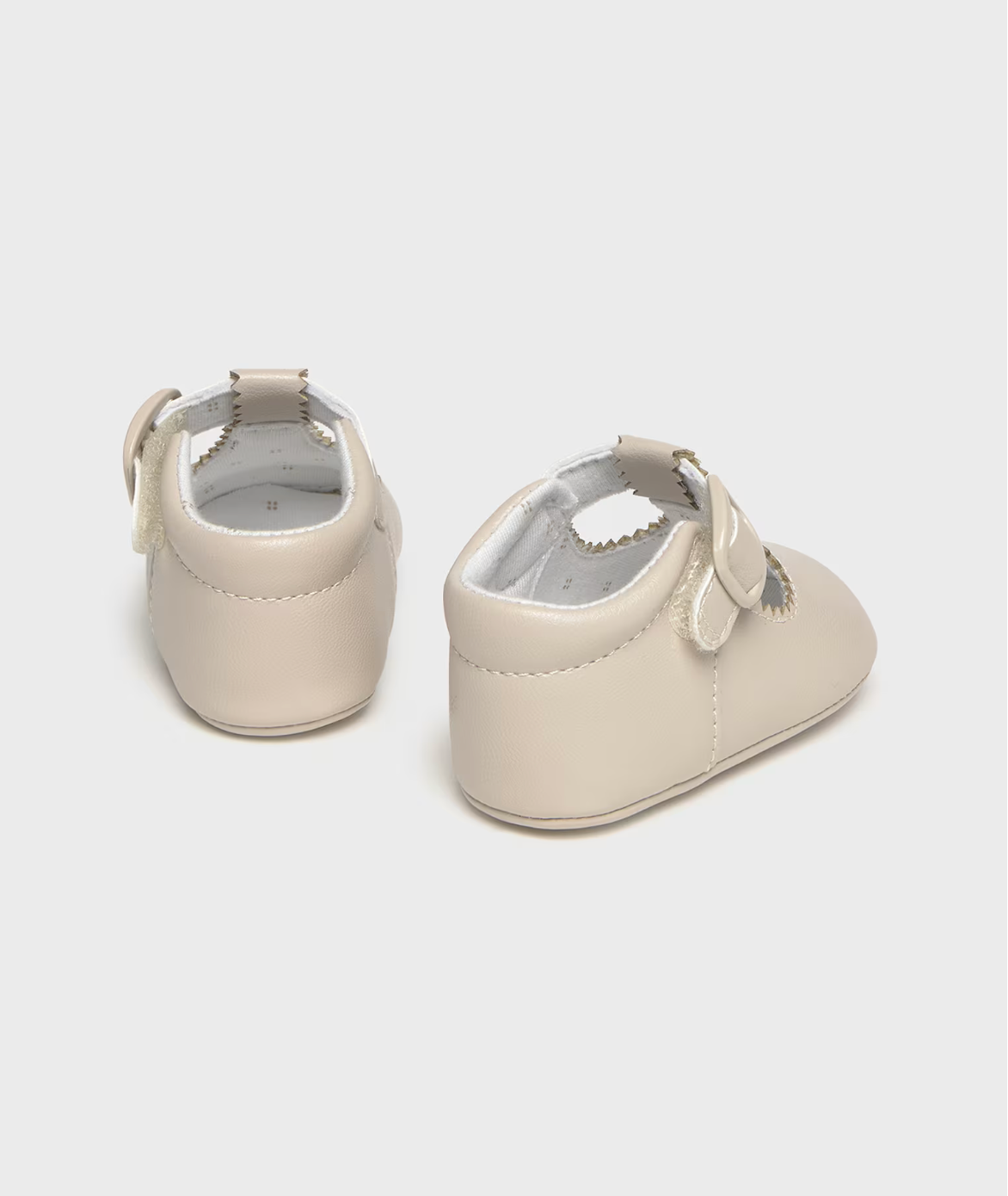 Baby Openwork Shoes - Linen