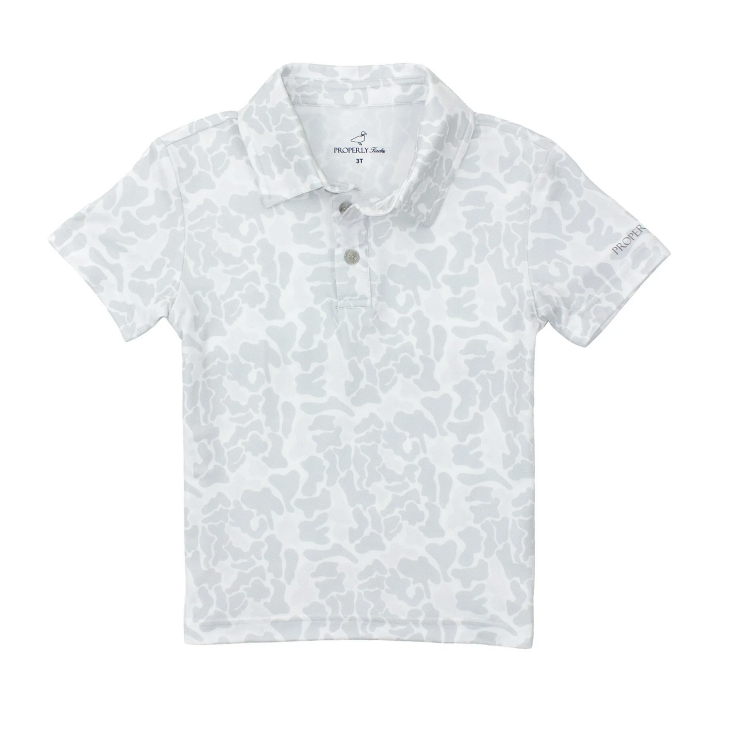 Boys Ravine Polo Snow Camo