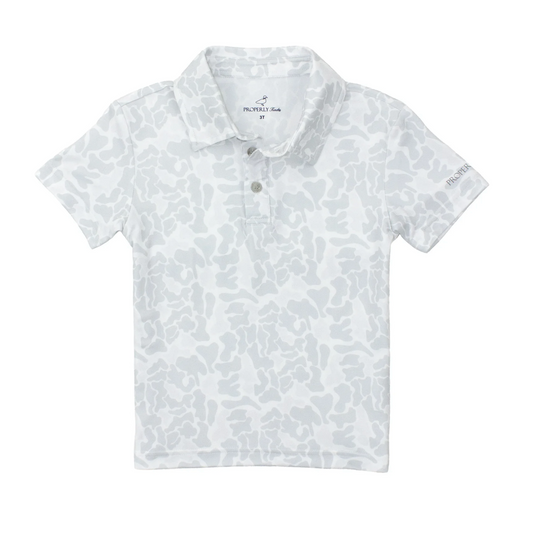 Boys Ravine Polo Snow Camo