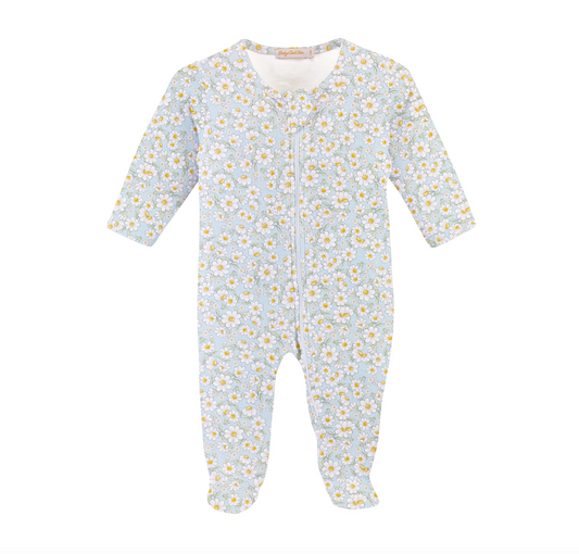Daisy Dreams Zipper Footie