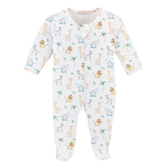 Little Safari Zipped Footie