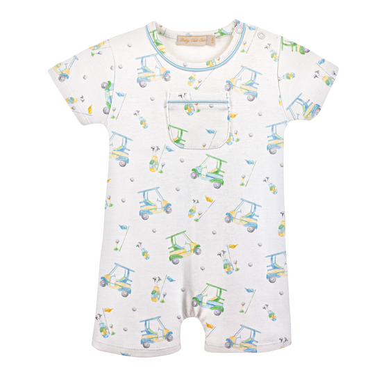 Golf Grit Romper With Pocket