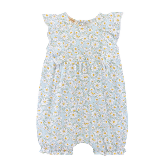 Daisy Dreams Romper With Ruffle
