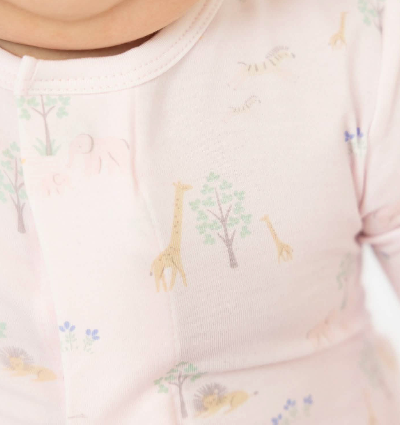 Magnetic Me Pink Serene Safari Footie