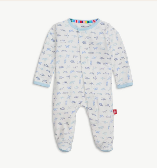 Magnetic Me Airplanes Footie