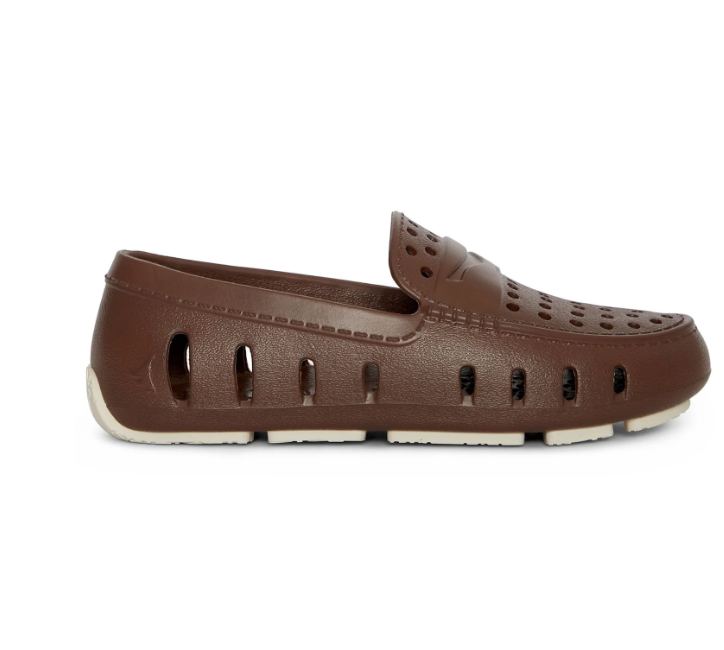 Floafers Kids' Prodigy Driver - Driftwood Brown/Coconut