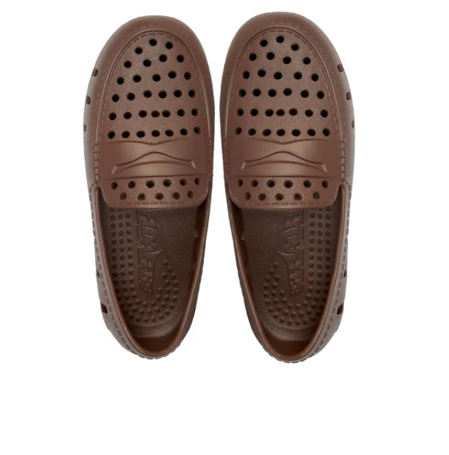 Floafers Kids' Prodigy Driver - Driftwood Brown/Coconut