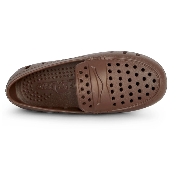 Floafers Kids' Prodigy Driver - Driftwood Brown/Coconut