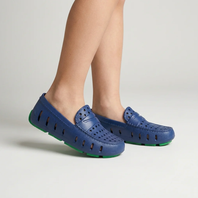 Floafers Kids's Prodigy Driver - Navy Peony/Turf Green