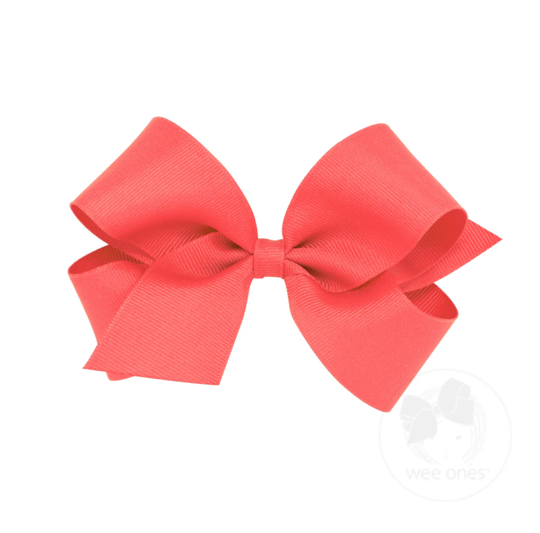 Medium Classic Grosgrain Hair Bow - Multiple Color Options