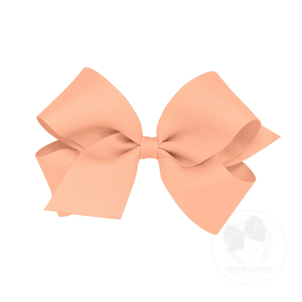 Medium Classic Grosgrain Hair Bow - Multiple Color Options