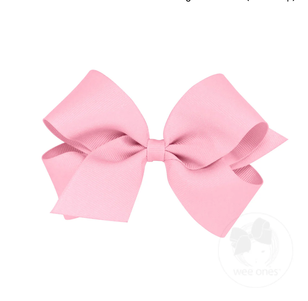Medium Classic Grosgrain Hair Bow - Multiple Color Options