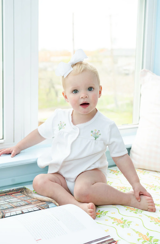 Flower Bouquets Layette Set