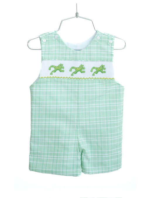 Frogs Smocked Benjamin Jon Jon