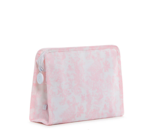 TRVL Design Medium Roadie - Bunny Toile Pink