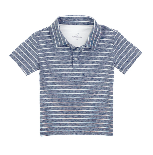 Boys Starboard Polo River Blue