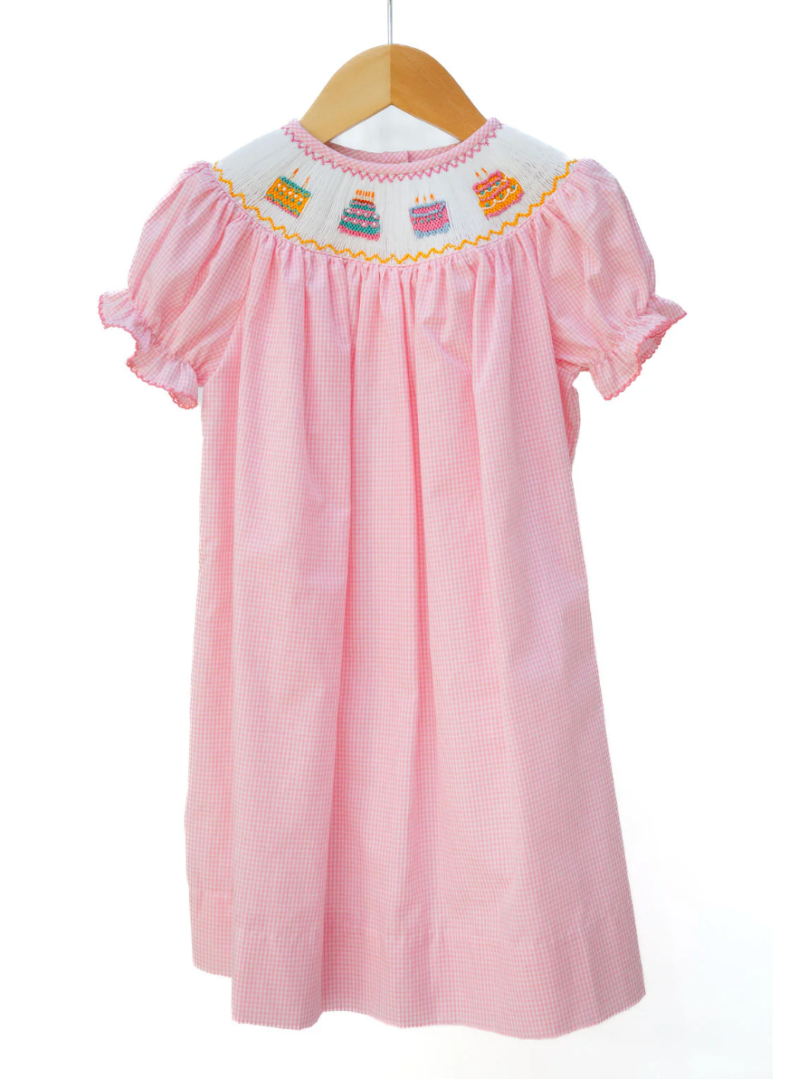 Pink Birthday Helen Dress