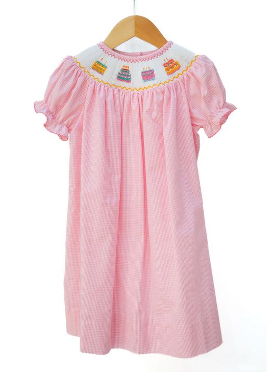 Pink Birthday Helen Dress
