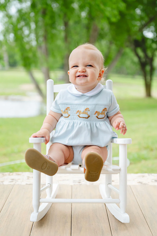 Blue Rocking Horse Bubble