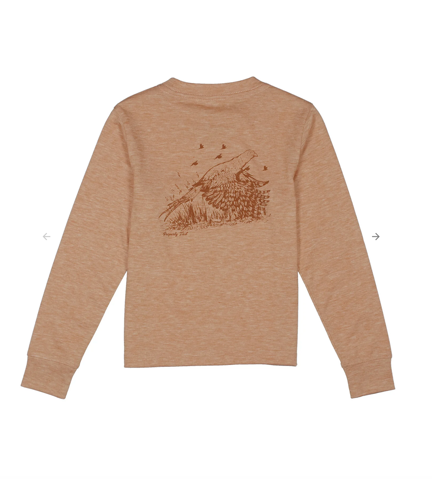 Boys Portland Pocket Tee Pheasant Ember