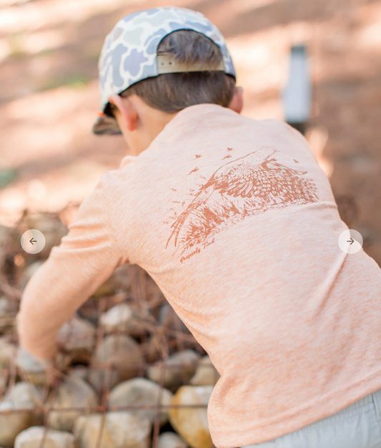 Boys Portland Pocket Tee Pheasant Ember