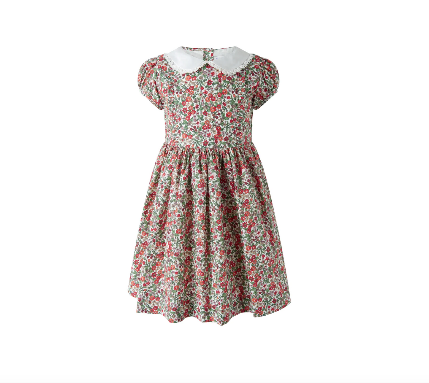Rachel Riley Botanical Frill Front Dress