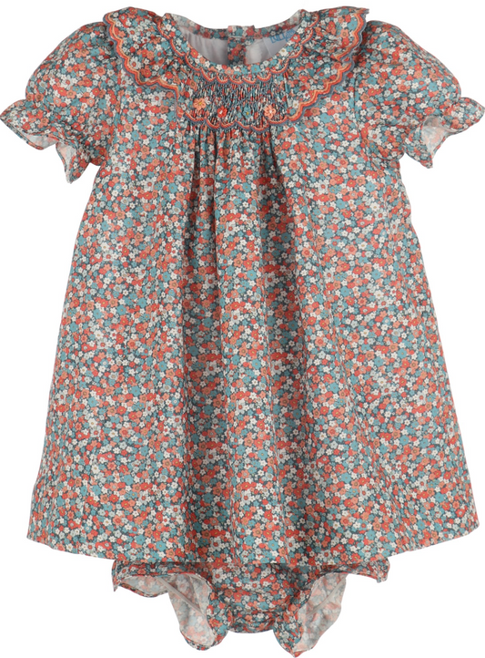 Blue Floral Vintage Bishop