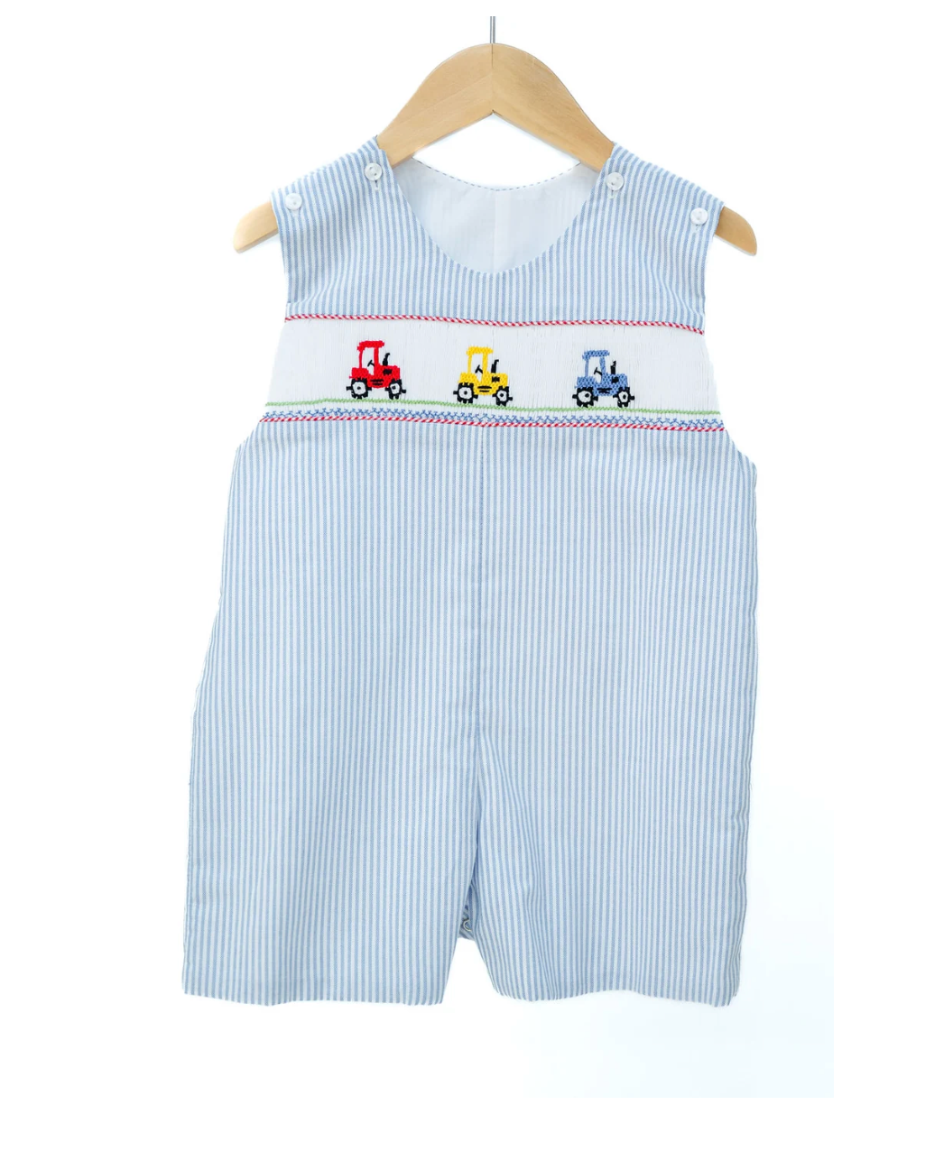 Smocked Tractors Benjamin JonJon