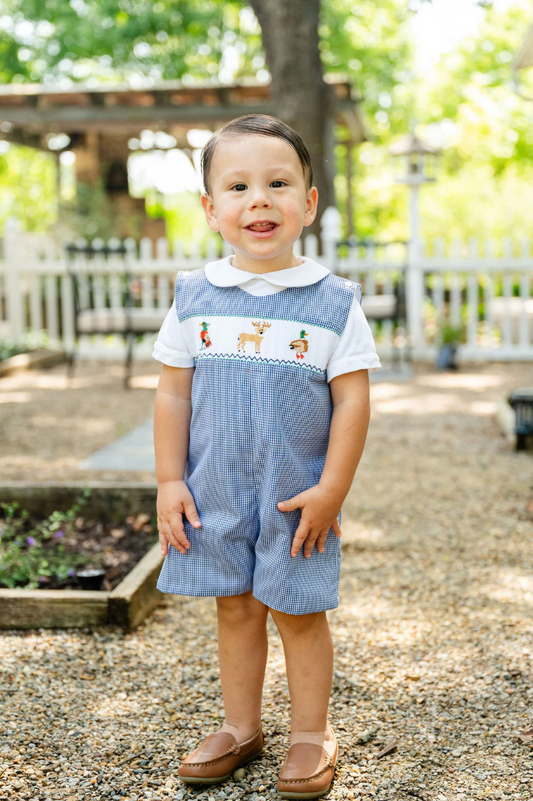Smocked Hunting JonJon