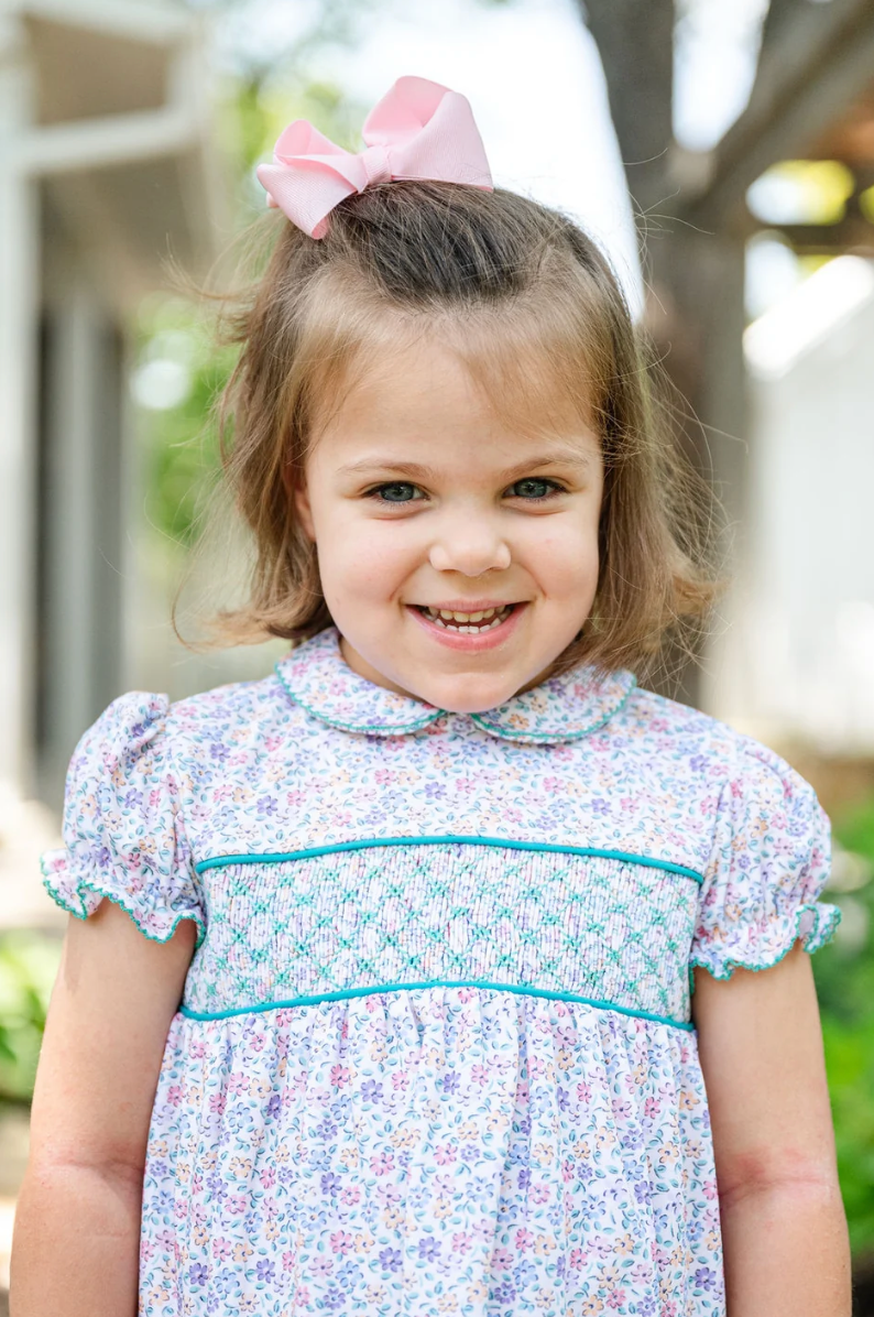 Fall Floral Smocked Libby Dress