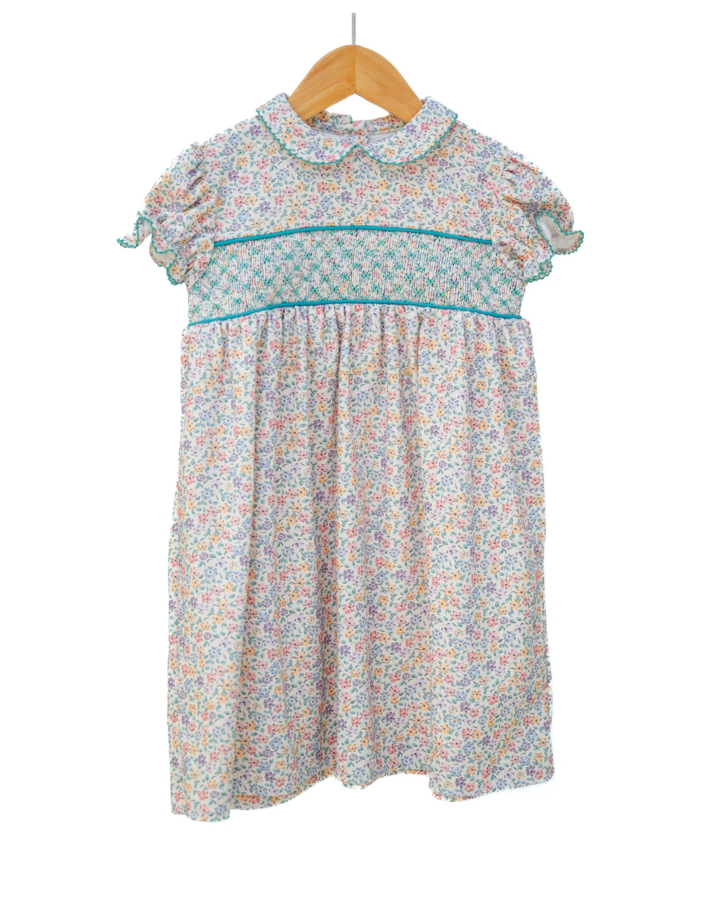 Fall Floral Smocked Libby Dress