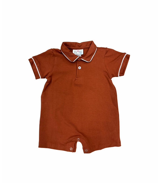 Golden Orange Harold Romper