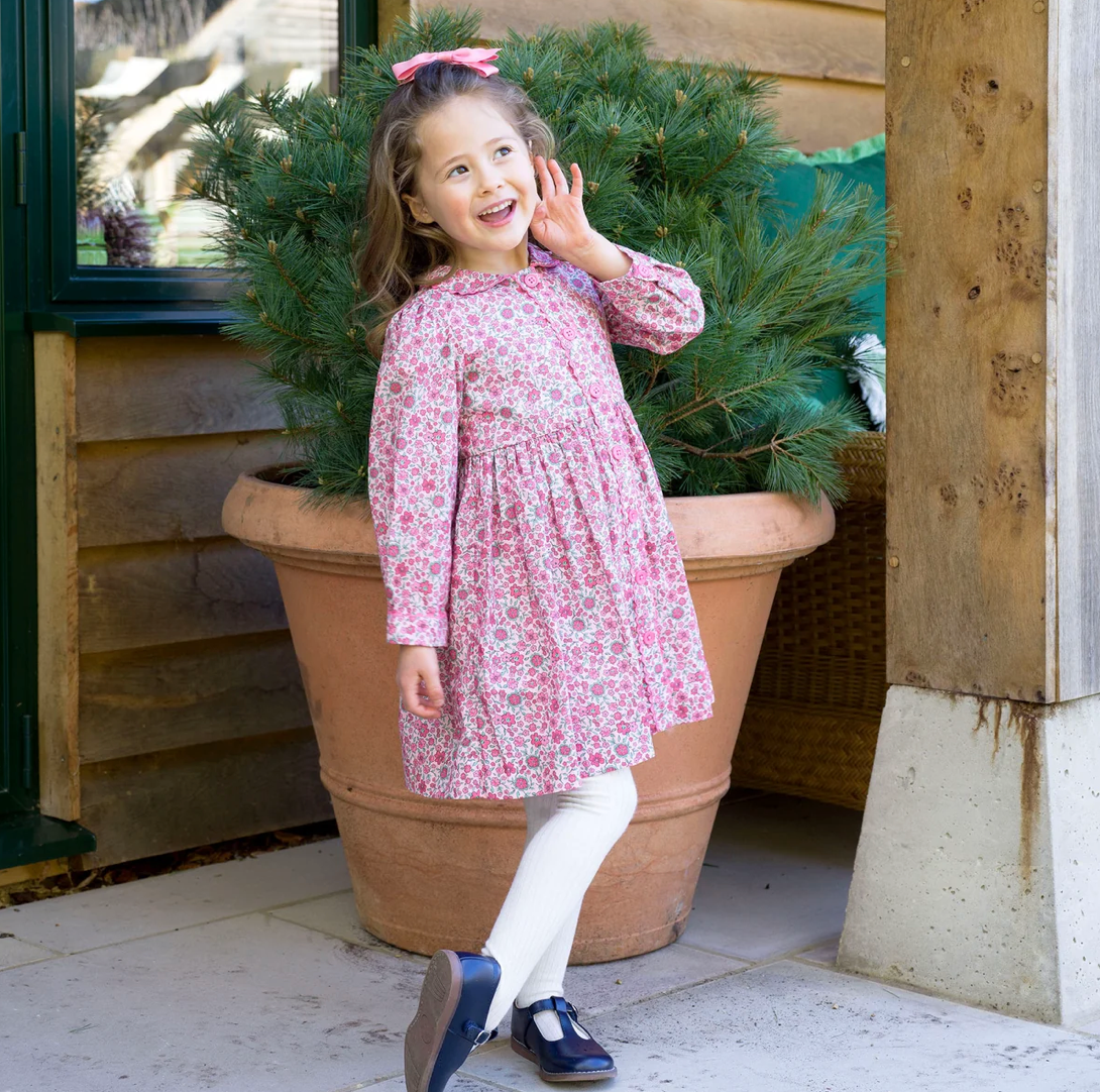 Cosmos Button-Front Dress