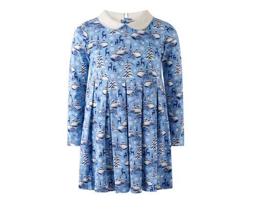 Snow Chalet Jersey Dress