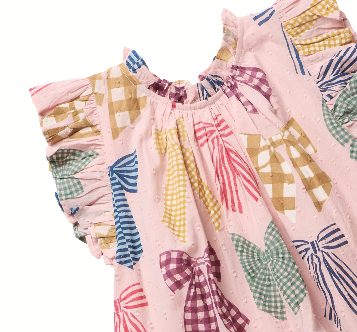 Baby Girls Harper Dress Set - Patterned Bows