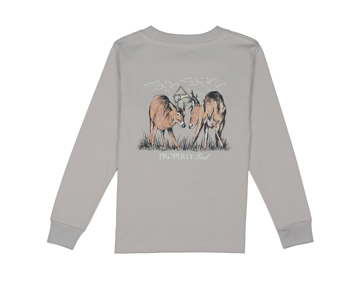 Boys Trophy Season Ice Grey Tee