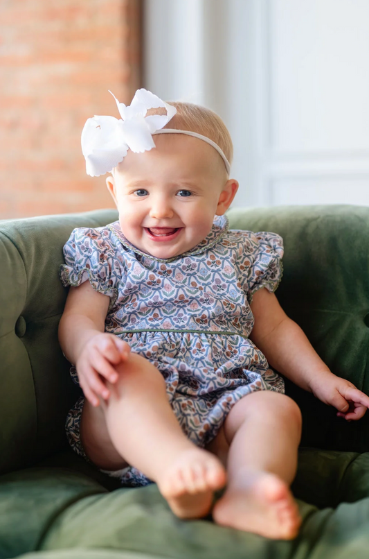 Green Retro Bows Emma Bubble