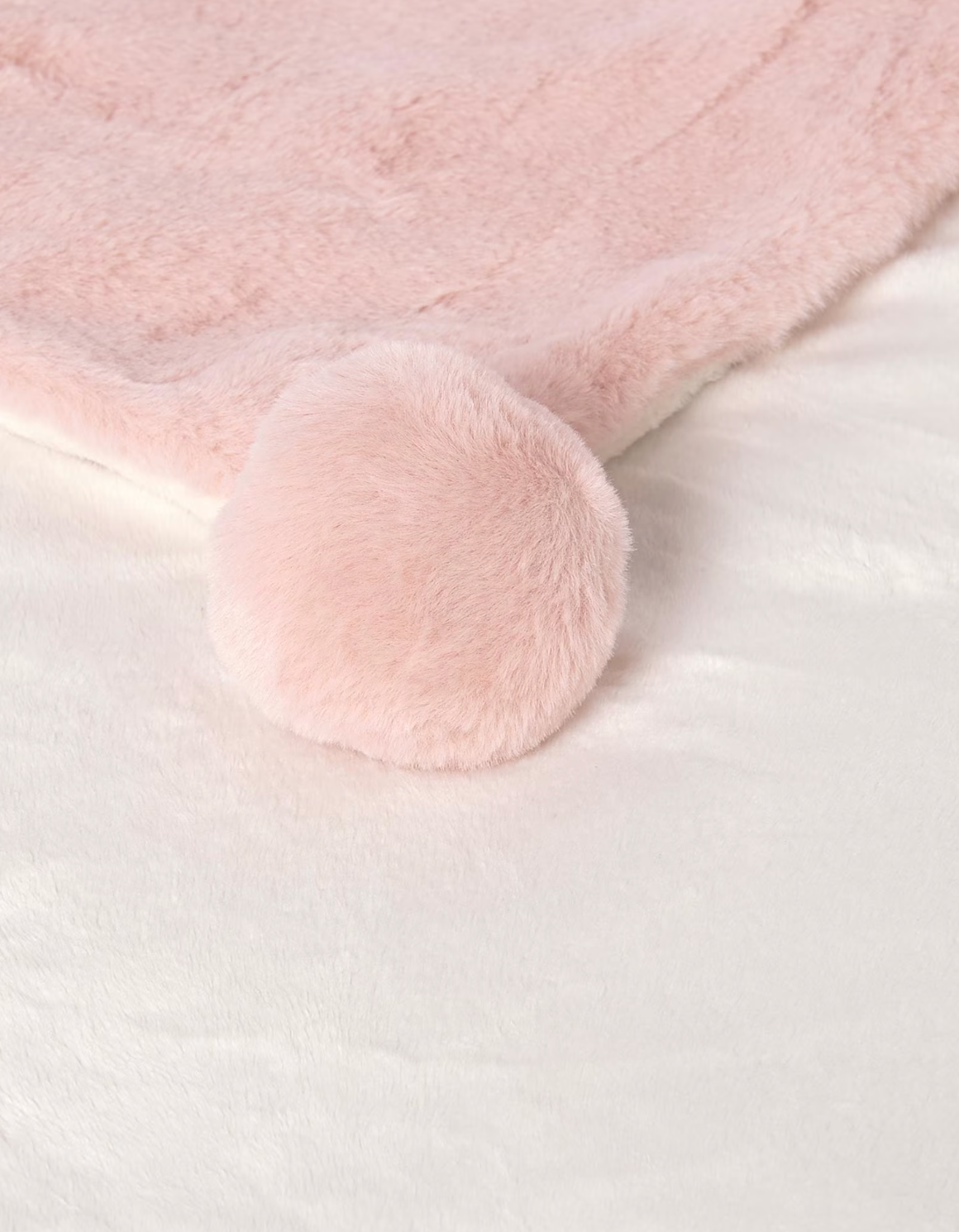 Pom-Pom Blanket - Baby Pink or Champagne