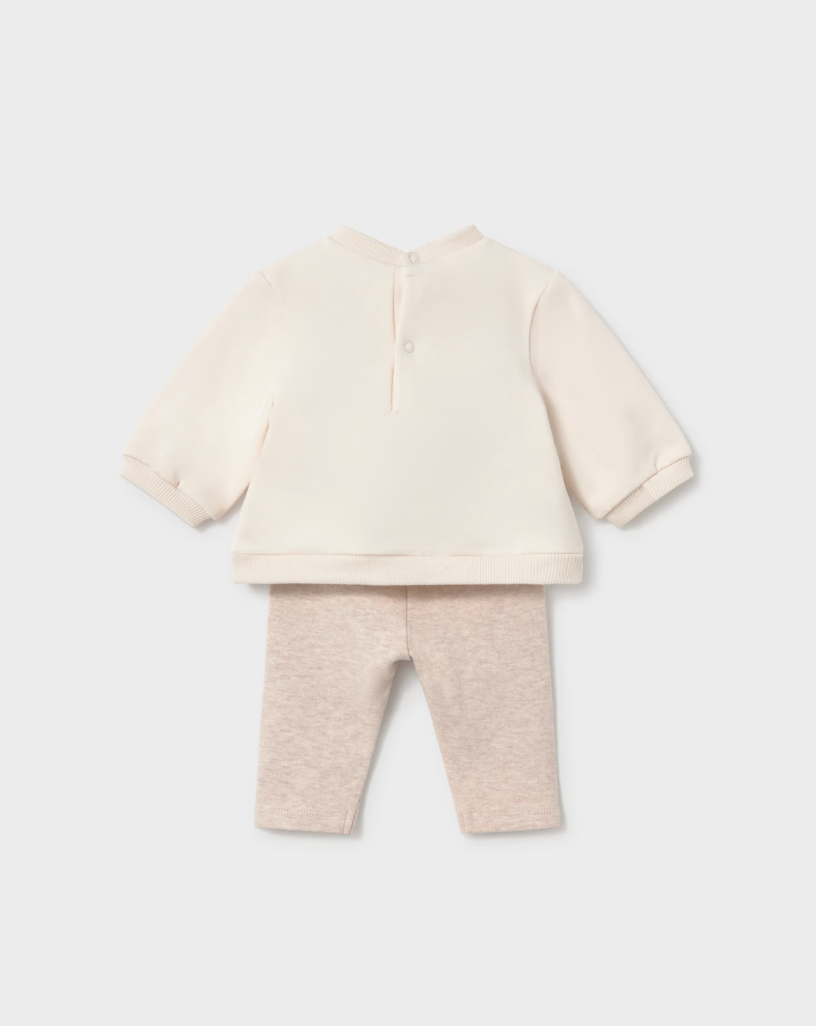 Baby Girl Flower Sweatsuit Set