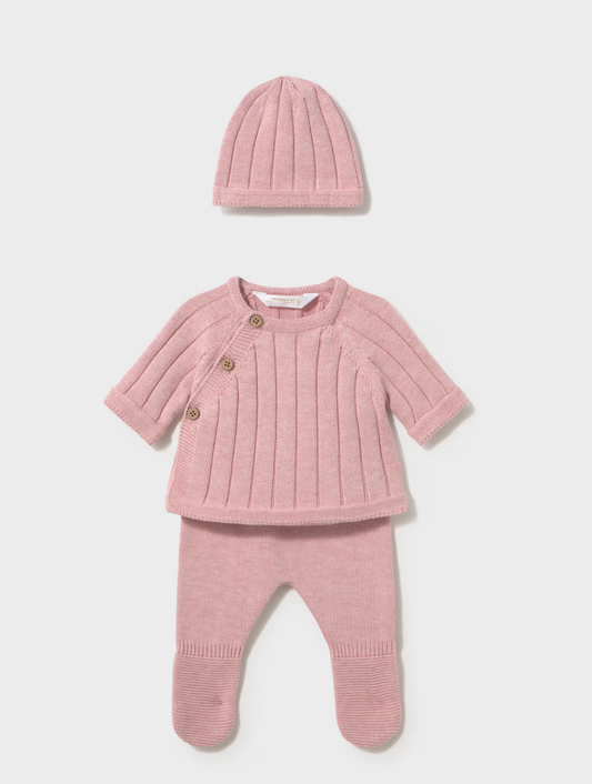 Newborn 3-Piece Set - Rose