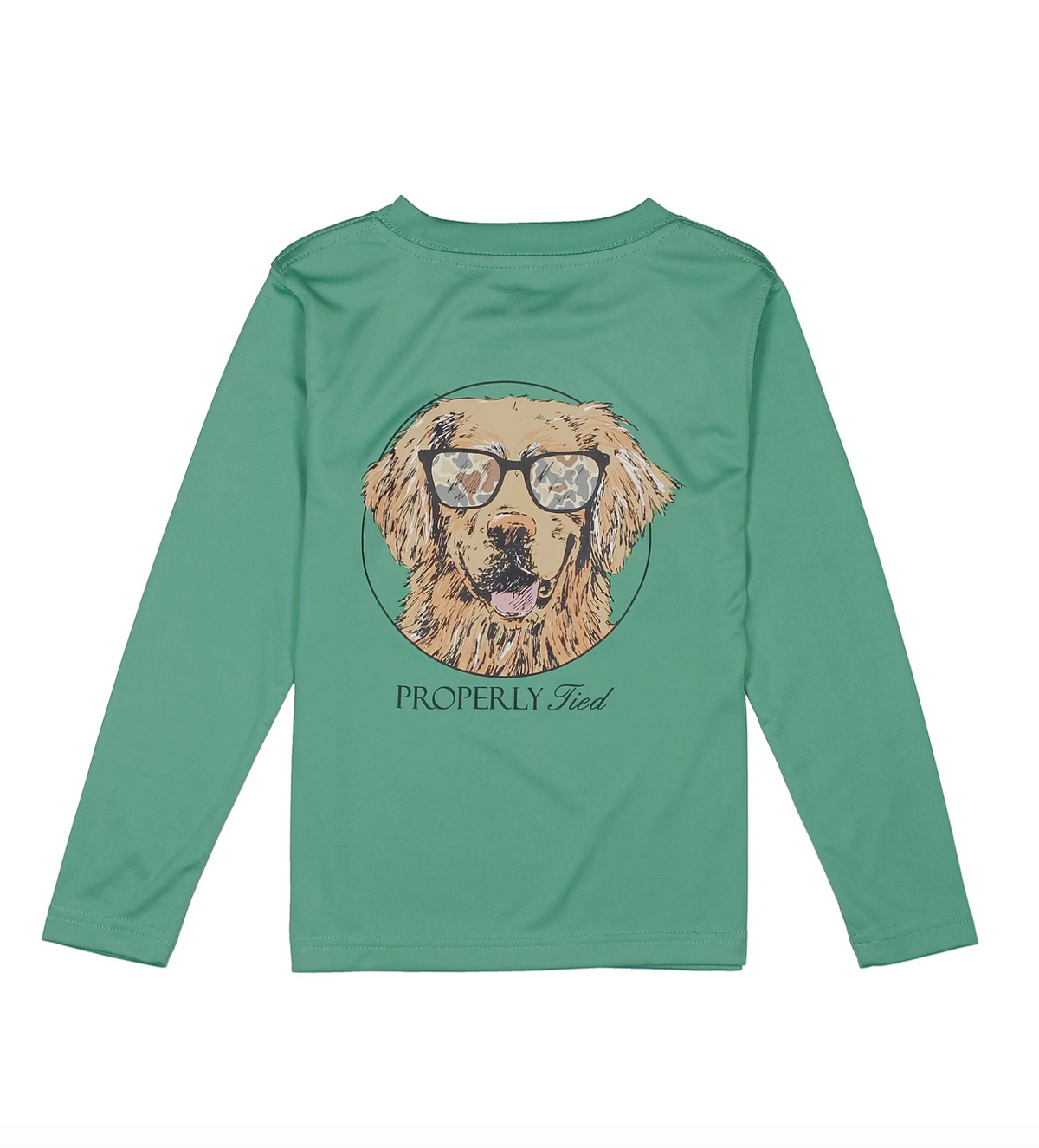 Boys Performance Tee - Camo Companion Ivy