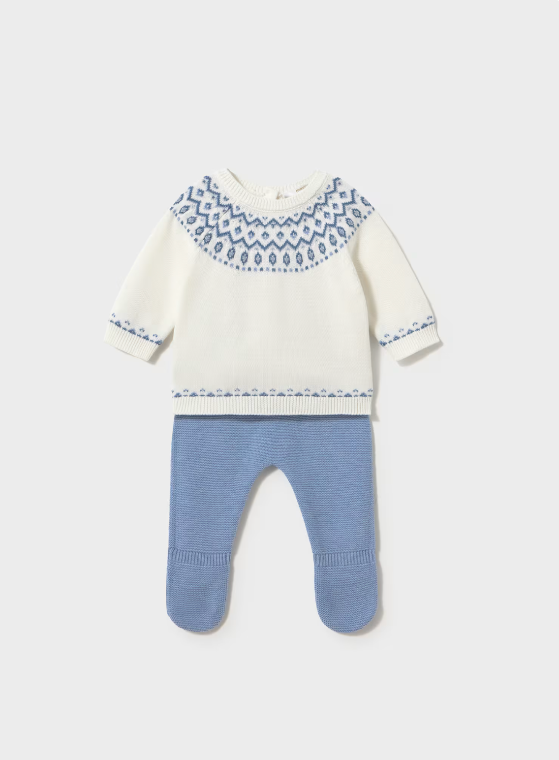 Baby Boy Blue Sweater Set