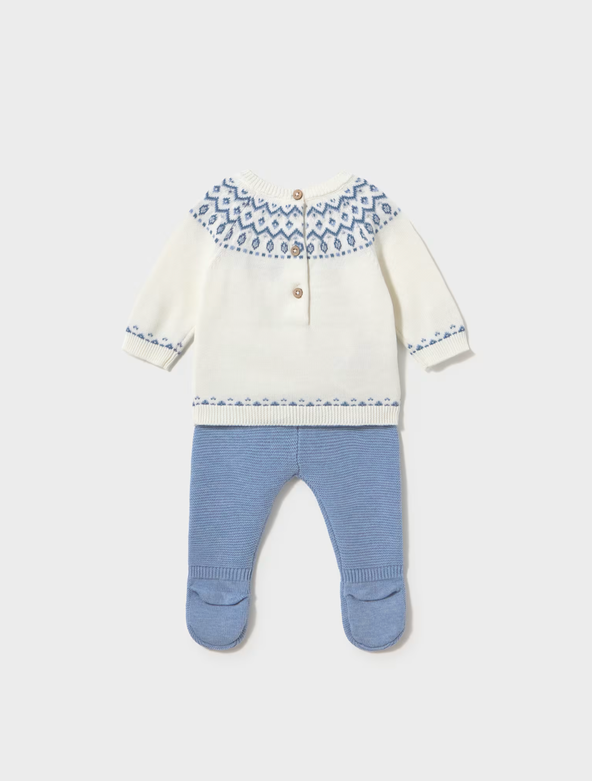 Baby Boy Blue Sweater Set