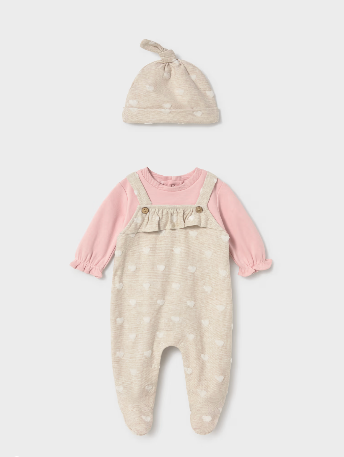 Baby Girl Heart One-Piece