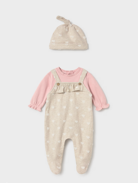 Baby Girl Heart One-Piece
