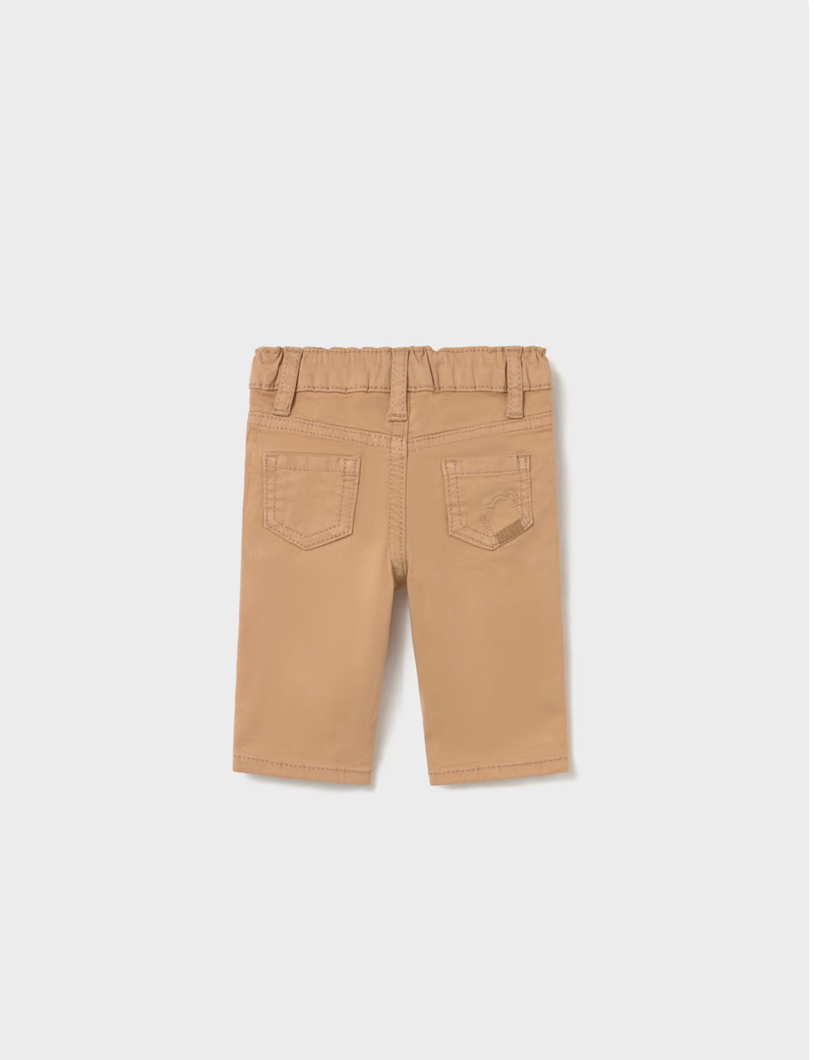 Baby Boy Caramel Twill Pants