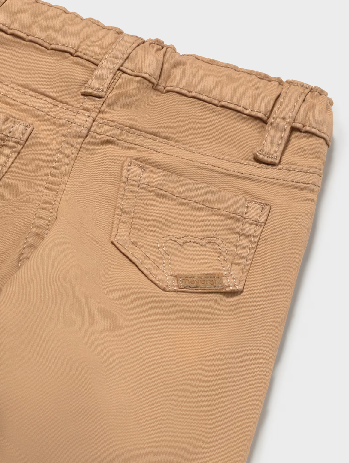 Baby Boy Caramel Twill Pants