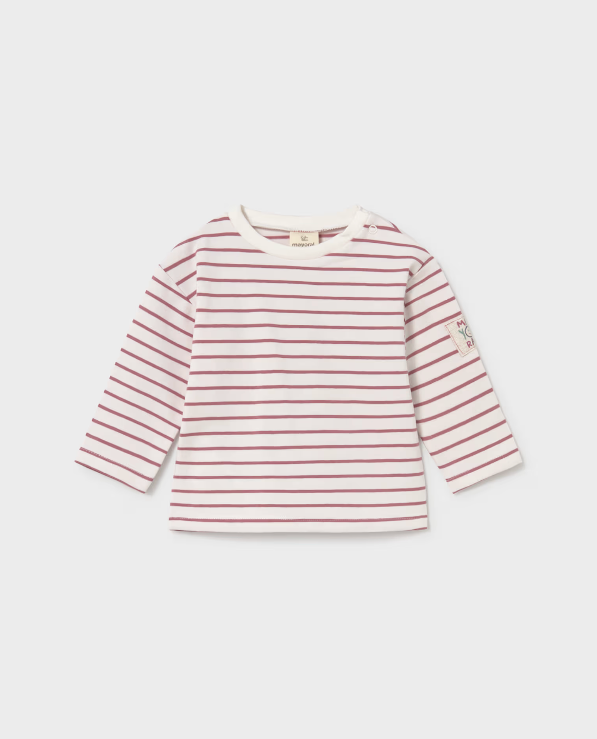 Baby Striped Tee - Clay