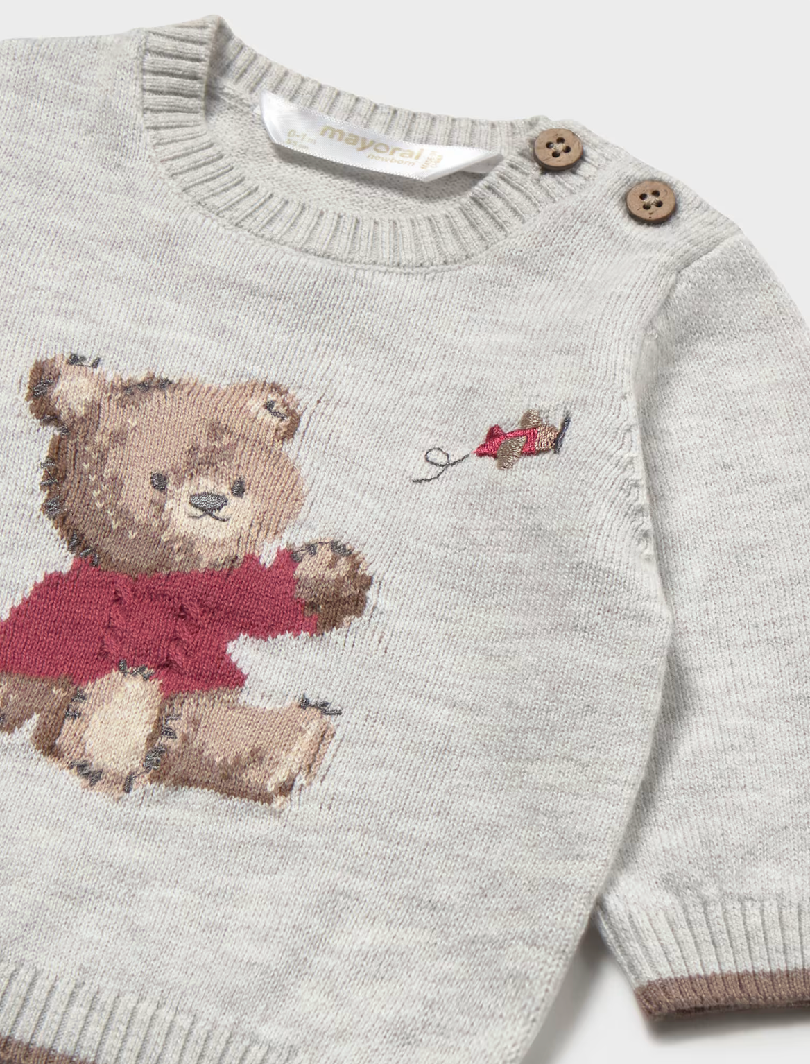 Baby Boy Bear Sweater