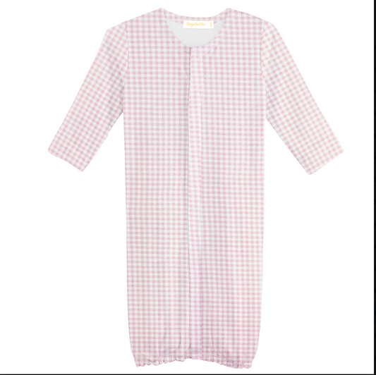 Pink Mini Checks Converter Gown